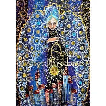 Obraz Vánoční přání 11,5 x 16,5 cm