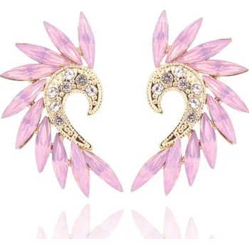 Šperk Dámské visací náušnice s krystaly G728 18