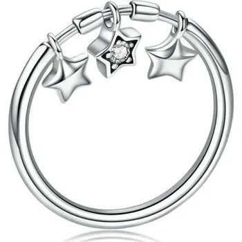 Šperk Dámský prstýnek s hvězdami D1835 7
