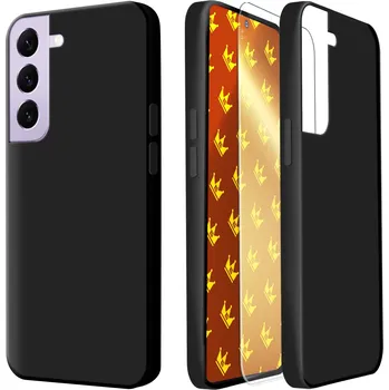 Pouzdro na mobilní telefon Zadní Kryt Hello Case pro Samsung Galaxy S22, černý