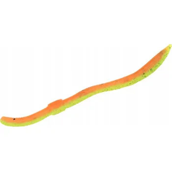 Umělá nástraha Gumová nástraha na okouna Spro Freestyle Twitch Worm 10,5 cm - Oranžová, 8 ks