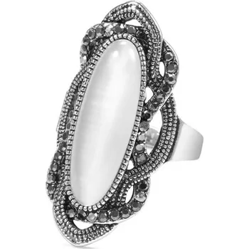 Prsten Dámský prstýnek D2658 bílá 10