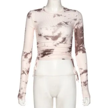 Dámské tričko Dámské krátké tričko s dlouhým rukávem B215 S 3