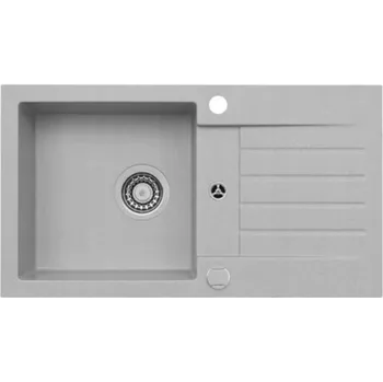 Granitový dřez Jednokomorový granitový dřez Alveus Amaro šedý