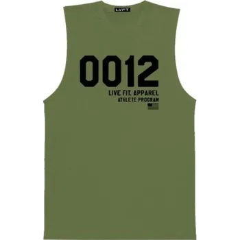 Pánské tílko Pánské tílko T1982 armádní zelená XS