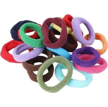 Gumičky do vlasů - 10 ks vícebarevná