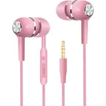 Sluchátka Sluchátka 3.5 mm jack A3039 růžová