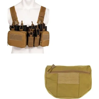 Paintballová výstroj Taktická vesta chest rig 3