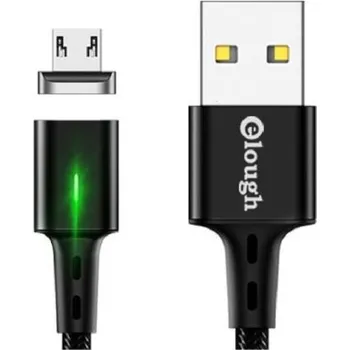 Datový kabel Magnetický USB nabíjecí kabel K439 černá 1 m 1