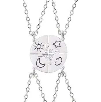 Náhrdelník Náhrdelník pro nejlepší kamarády D169 stříbrná