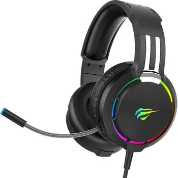 Mikrofon Podsvícená herní sluchátka s mikrofonem