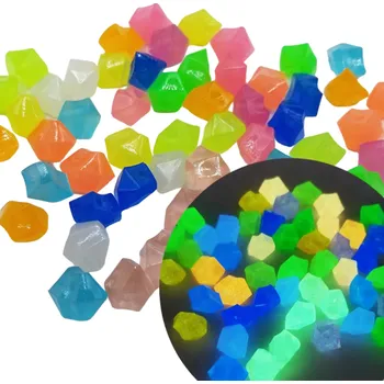 Zahradní dekorace Dekorativní svítící kamínky 200 ks vícebarevná