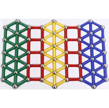 ostatní stavebnice Stavebnice s magnetickými kuličkami 157 ks