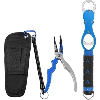 Rybářské vylovovací kleště 2 ks modrá