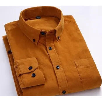 Pánská košile Pánská košile F569 světle hnědá S