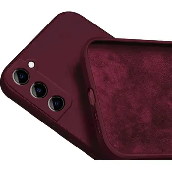 Pouzdro na mobilní telefon Silikonový ochranný kryt pro Samsung Galaxy A54 B2003 červená