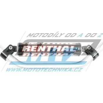 Řidítka Renthal 66001 TRIAL (7/8” = 22mm) s polstrem - stříbrné RE66001-10