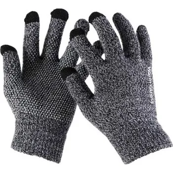 Rukavice Zimní rukavice dotykové tmavě šedá