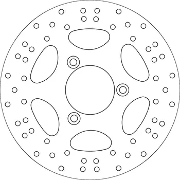 Brzda pro motocykl brzdový kotouč, NEWFREN DF4058A
