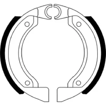 Brzda pro motocykl Brzdové čelisti FERODO 225129231 225129231