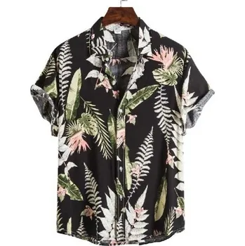 Pánská košile Pánská košile s krátkým rukávem F436 M 17