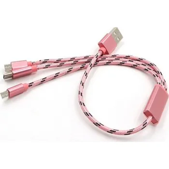 Datový kabel Nabíjecí kabel USB na Micro USB / Lightning / USB-C K553 2