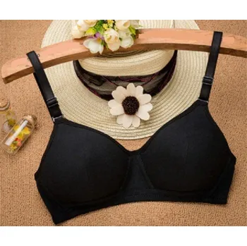 Dívčí komfortní podprsenka černá 18