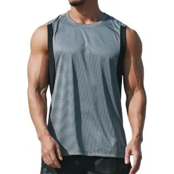 Pánské tílko Pánské tílko T2017 tmavě šedá S