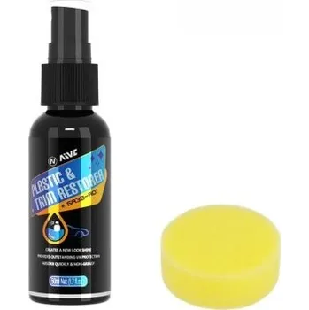 Oživovač plastů a gumových povrchů 50 ml s houbičkou Autokosmetika Čištění plastů a gumy Obnova exteriéru a interiéru auta