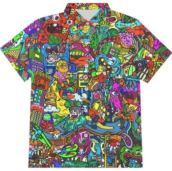 Pánská košile Pánská košile s potiskem F754 S 6