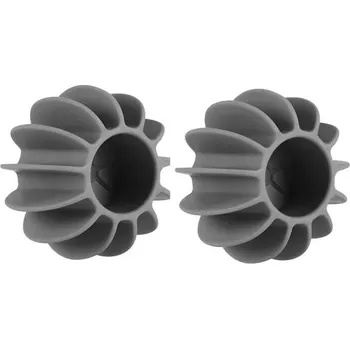 Prací koule Silikonový lapač chlupů do pračky 2 ks šedá