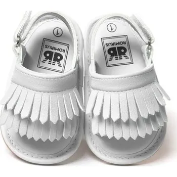 Dívčí sandály Sandály pro batolata bílá 12-18 měsíců