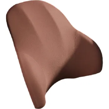 Masážní přístroj Masážní opěrka zad do auta a kanceláře Automasážní polštář do auta Vibrační opěrka Univerzální masážní přístroj hnědá