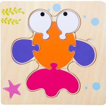 ostatní stavebnice Dřevěné vkládací puzzle Z345 3