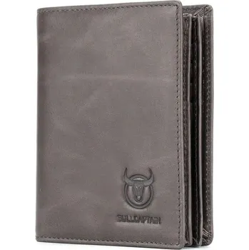 Peněženka Pánská kožená peněženka M594 šedá