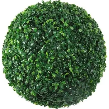 umělá květina Umělá kopulovitá koule z trávy 40 cm Zelená plastová dekorace Interiérová a venkovní rostlina Simulace trávy Zahradní balkonová výzdoba