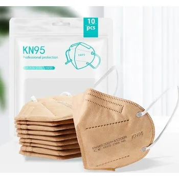 respirátor Respirátor FFP2 100 ks béžova