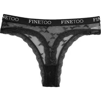 Kalhotky Dámské kalhotky 3 ks černá L