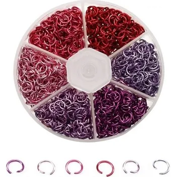 Lakované spojovací kroužky 1080 ks 4