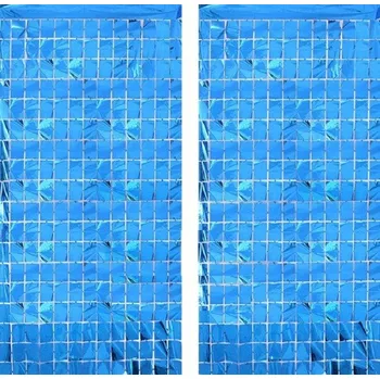 Párty závěs 2 ks modrá