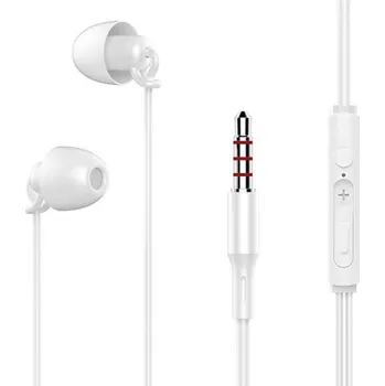 Mikrofon Sluchátka s mikrofonem K1714 bílá