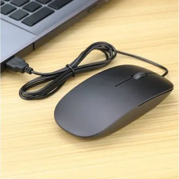 Kabelová myš ultra tenká