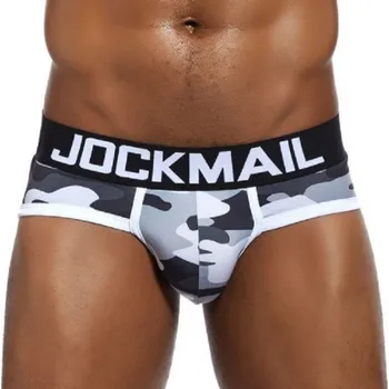 Pánské spodní prádlo Pánské slipy s armádním vzorem černá XL