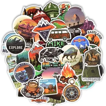 samolepka Samolepky kempování 50 ks E87