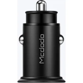 Nabíječka do auta 2 porty černá