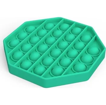 POP IT Pop it antistresová hračka osmihran zelená
