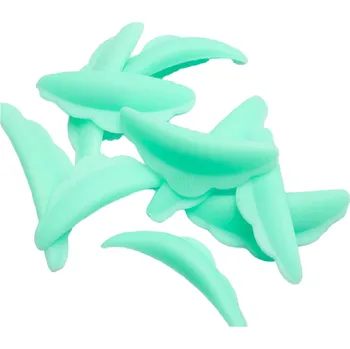 Silikonová podložka na řasy 5 párů světle zelená