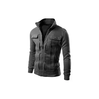 Pánská mikina Stylová pánská mikina Joseph J1008 tmavě šedá XS