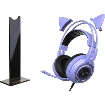 Sluchátka Herní sluchátka se stojanem K1794 černá