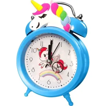 Hodiny Dětský budík modrá